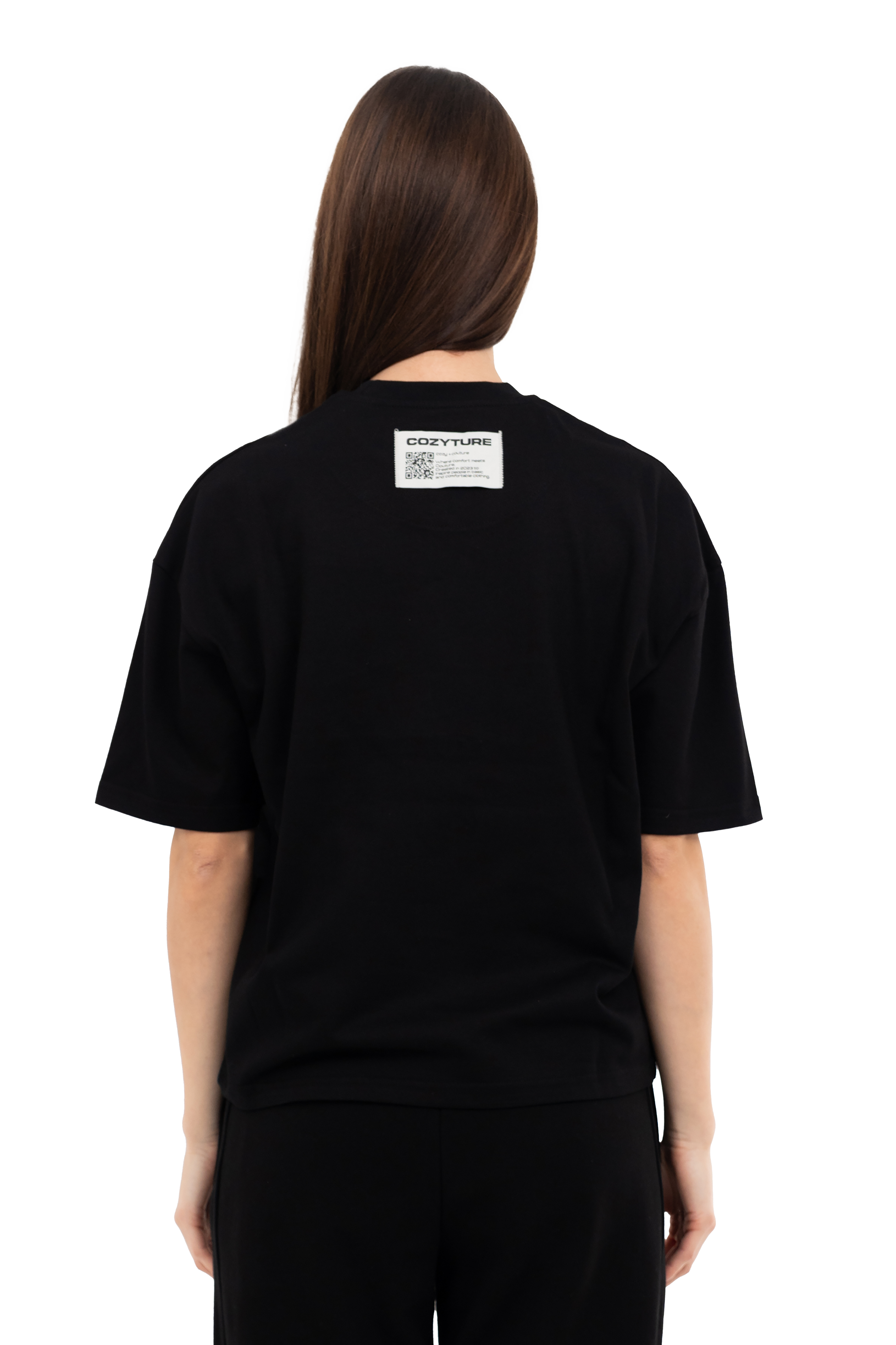 PLAIN TEE BLACK