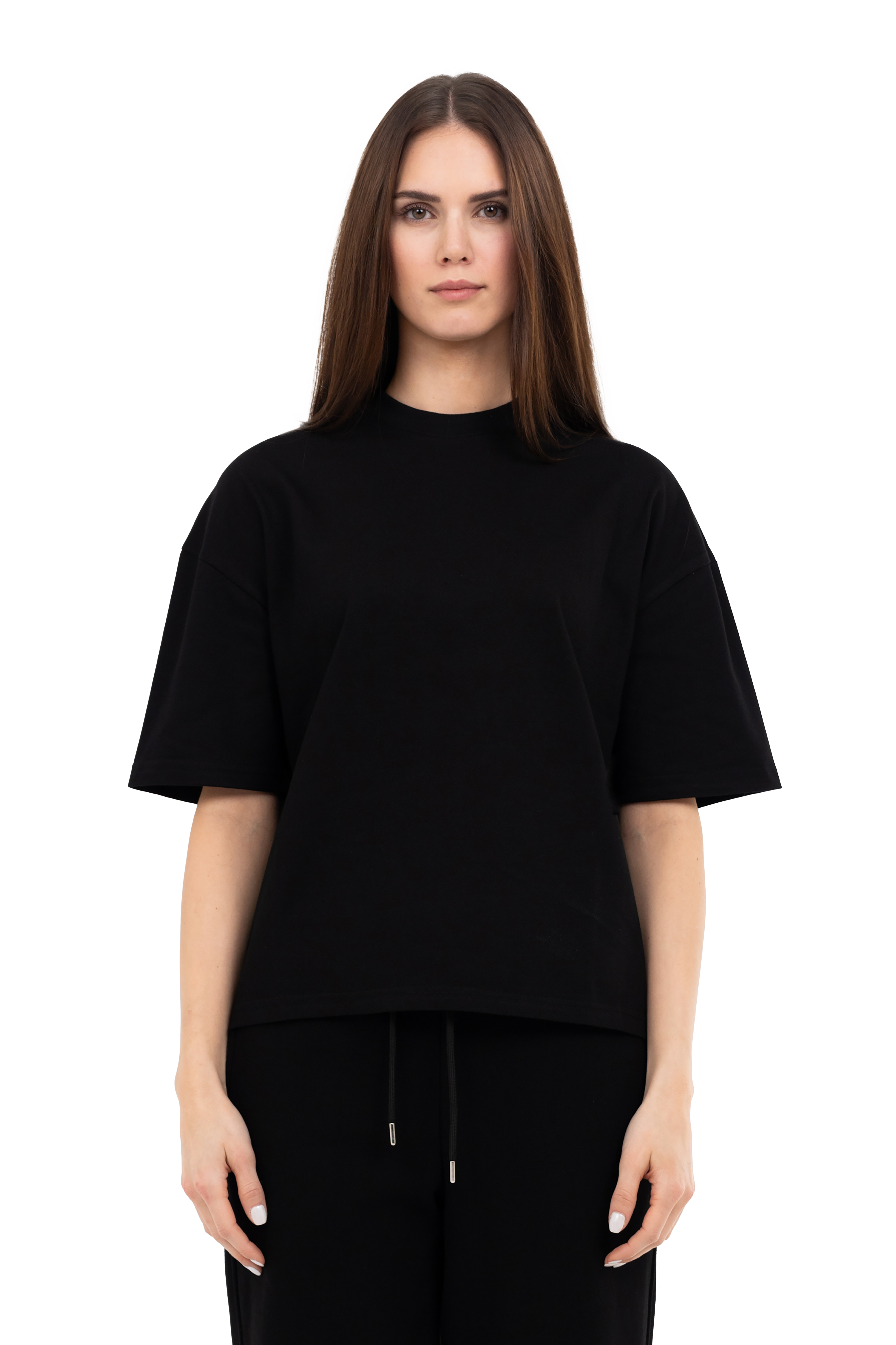 PLAIN TEE BLACK