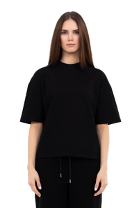 PLAIN TEE BLACK